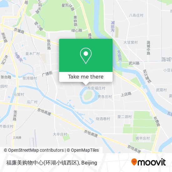 福廉美购物中心(环湖小镇西区) map