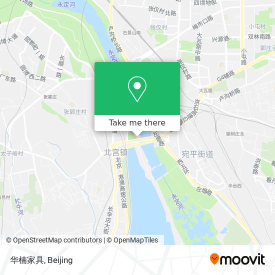 华楠家具 map