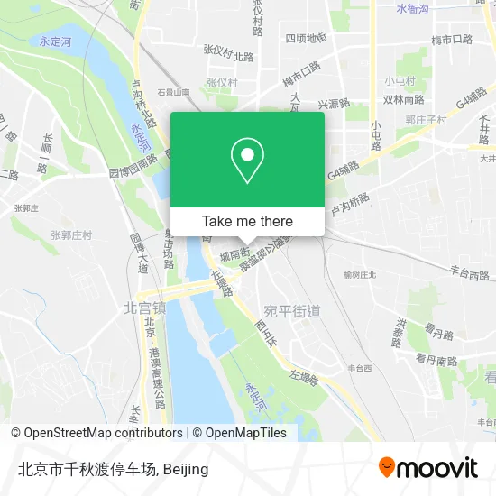 北京市千秋渡停车场 map