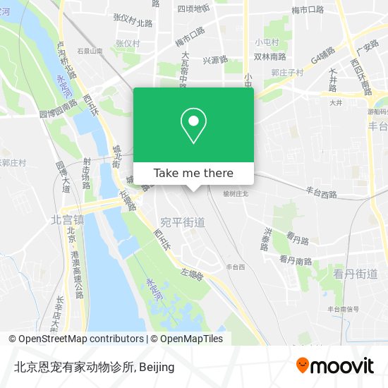 北京恩宠有家动物诊所 map