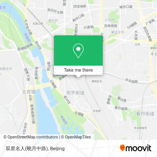 双星名人(晓月中路) map