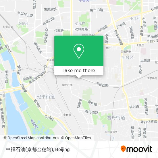 中福石油(京都金穗站) map