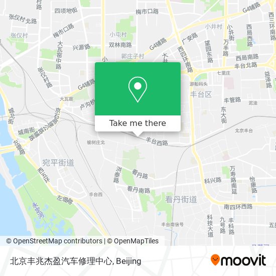 北京丰兆杰盈汽车修理中心 map