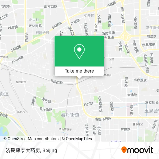 济民康泰大药房 map