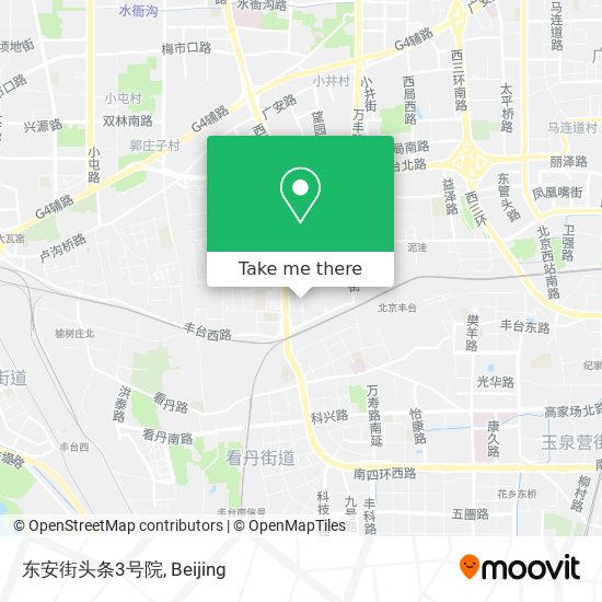 东安街头条3号院 map