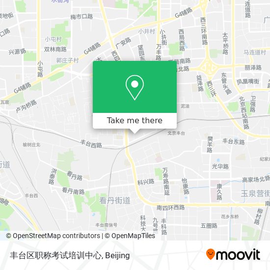 丰台区职称考试培训中心 map