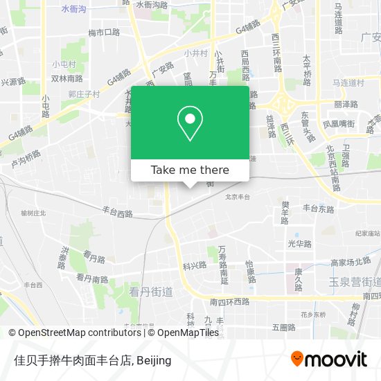 佳贝手擀牛肉面丰台店 map