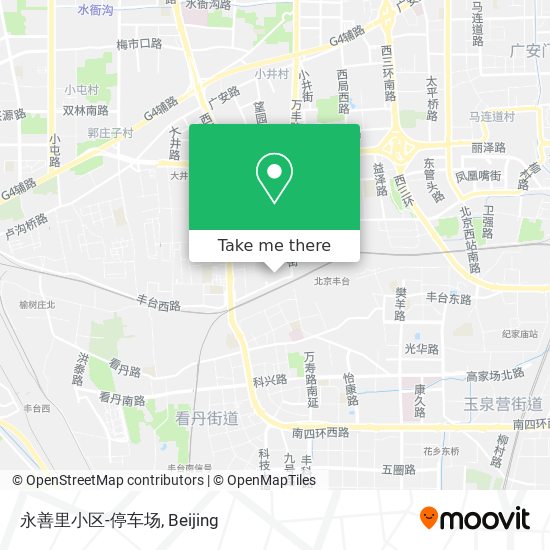 永善里小区-停车场 map