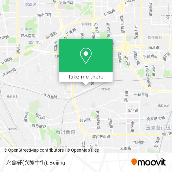 永鑫轩(兴隆中街) map