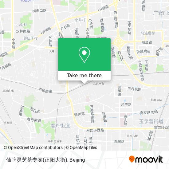 仙牌灵芝茶专卖(正阳大街) map