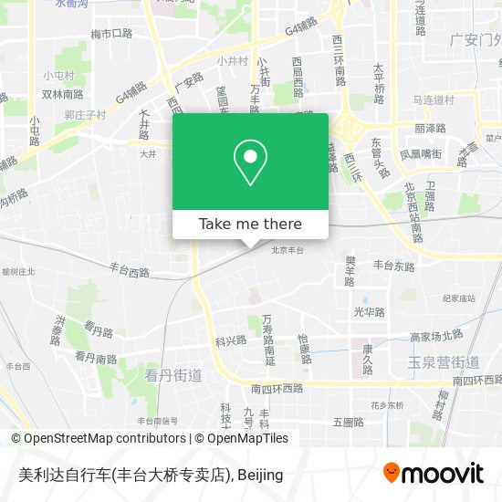 美利达自行车(丰台大桥专卖店) map