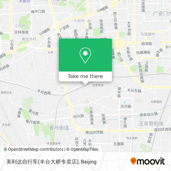 美利达自行车(丰台大桥专卖店) map
