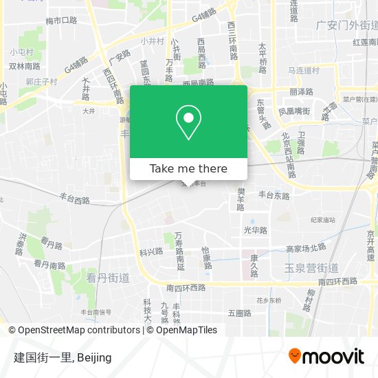 建国街一里 map