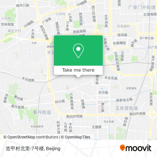 造甲村北里-7号楼 map