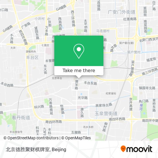 北京德胜聚财棋牌室 map