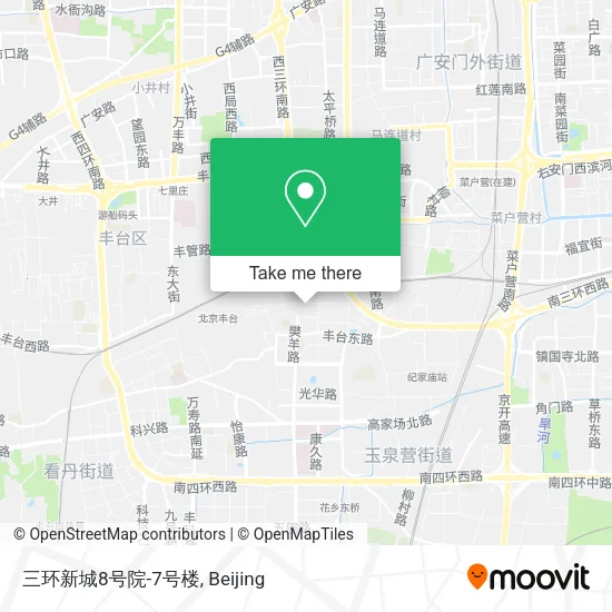 三环新城8号院-7号楼 map