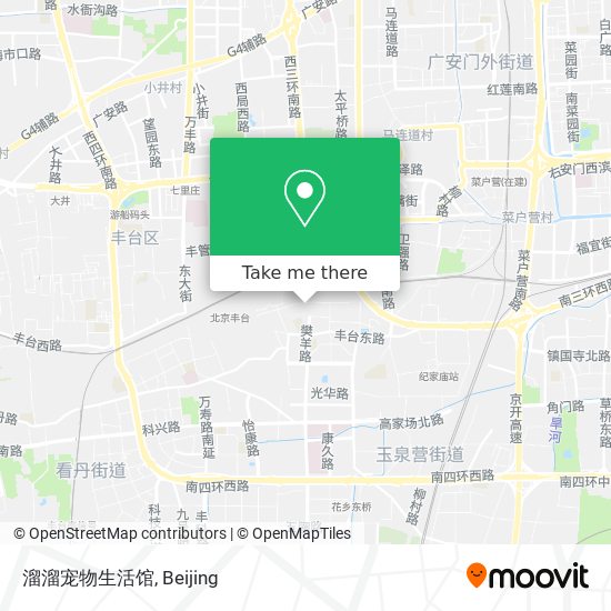 溜溜宠物生活馆 map
