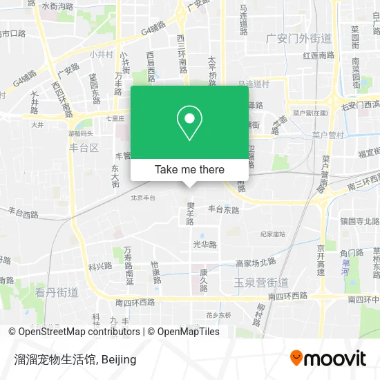 溜溜宠物生活馆 map