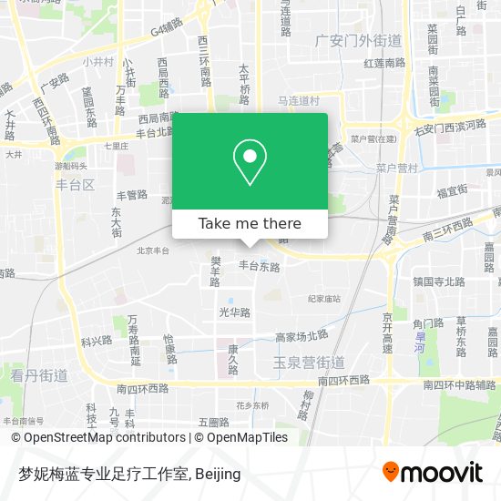 梦妮梅蓝专业足疗工作室 map