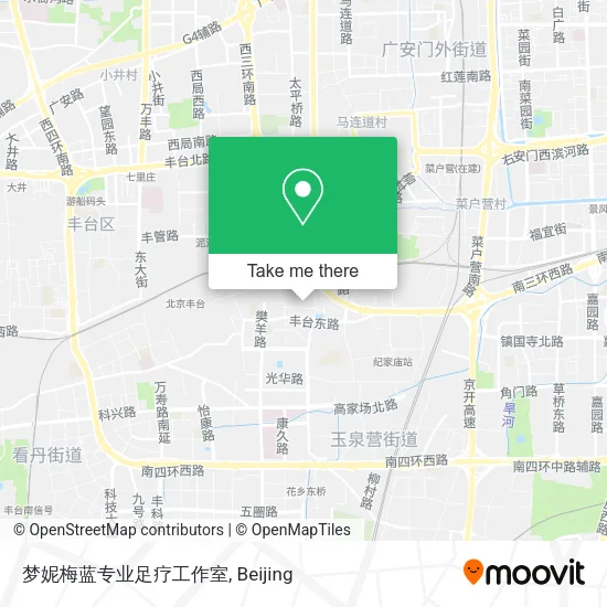 梦妮梅蓝专业足疗工作室 map