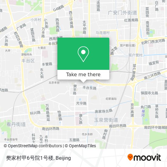 樊家村甲6号院1号楼 map