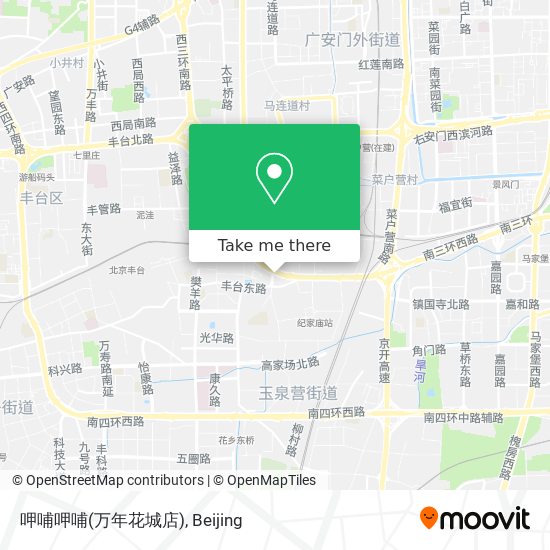 呷哺呷哺(万年花城店) map