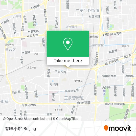 有味小馆 map