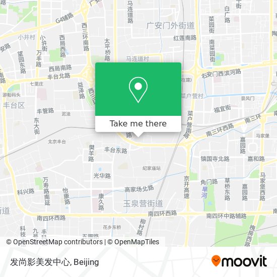 发尚影美发中心 map