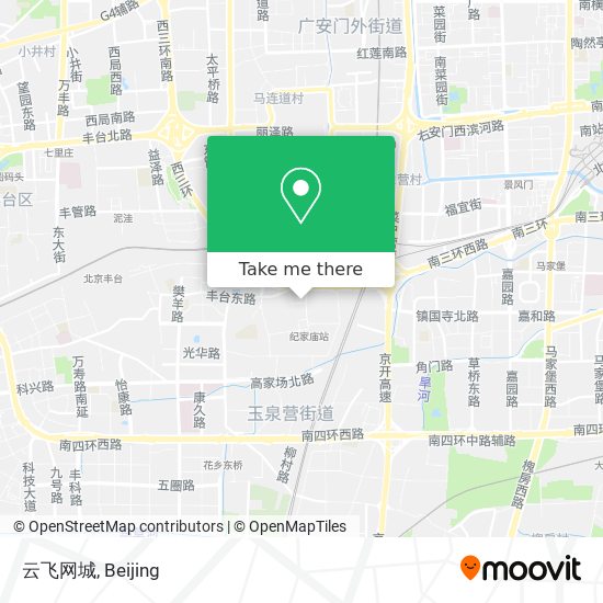 云飞网城 map