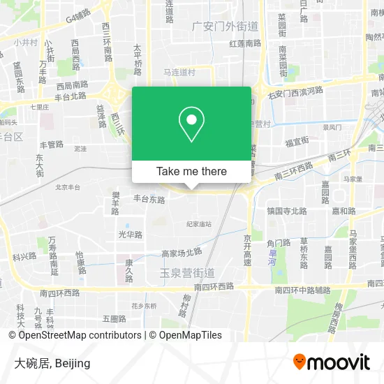 大碗居 map