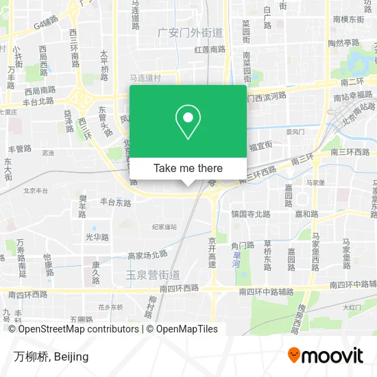 万柳桥 map