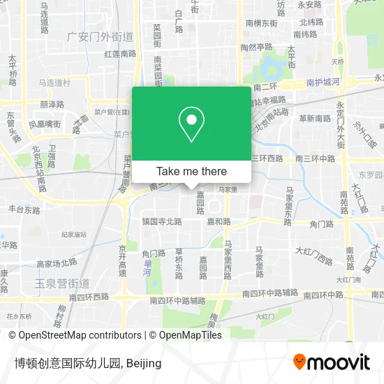 博顿创意国际幼儿园 map