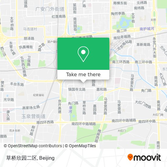 草桥欣园二区 map