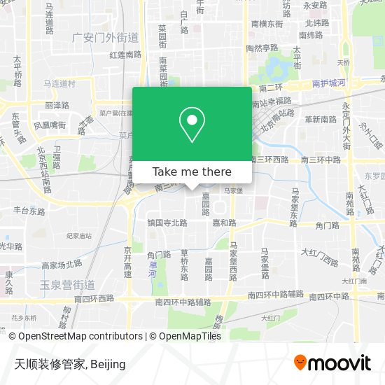 天顺装修管家 map
