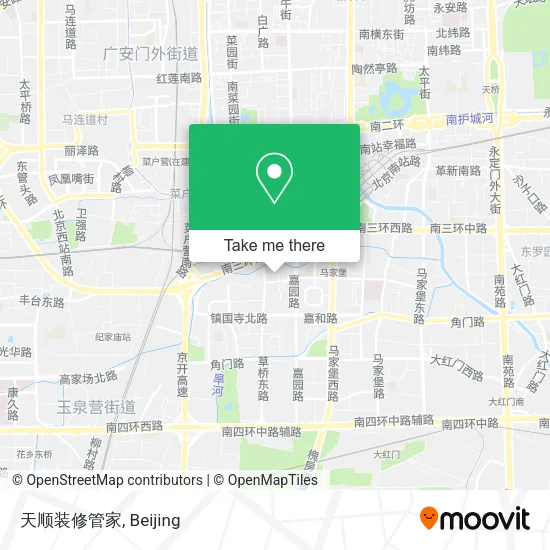 天顺装修管家 map