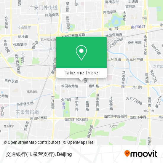 交通银行(玉泉营支行) map
