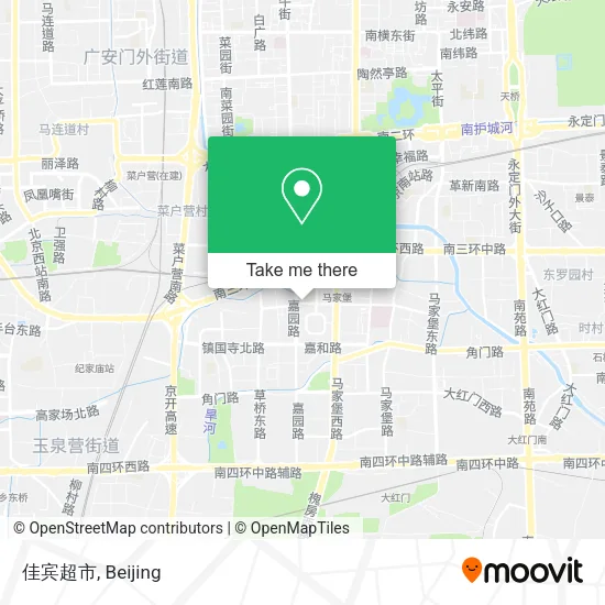 佳宾超市 map