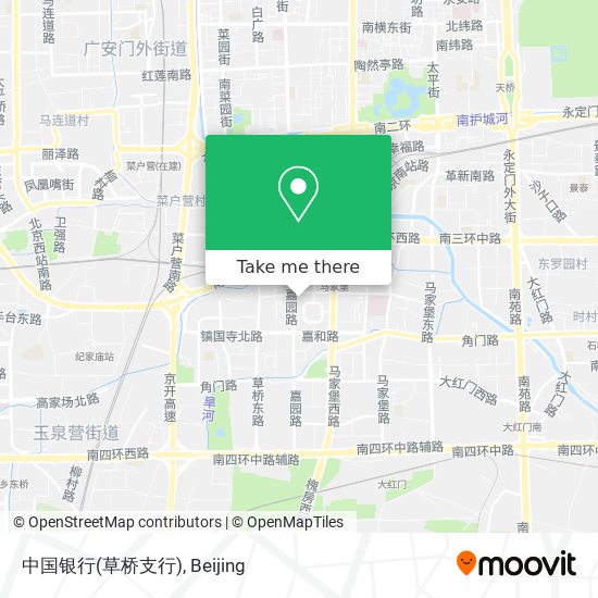 中国银行(草桥支行) map