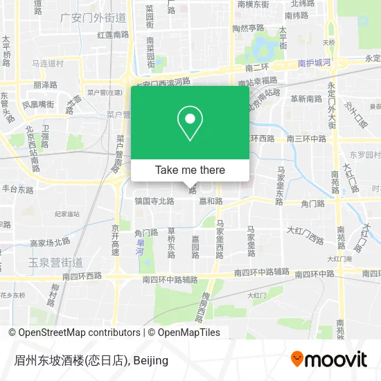 眉州东坡酒楼(恋日店) map