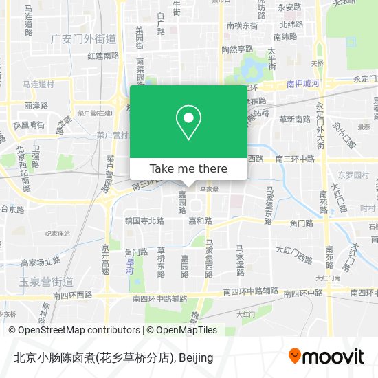北京小肠陈卤煮(花乡草桥分店) map
