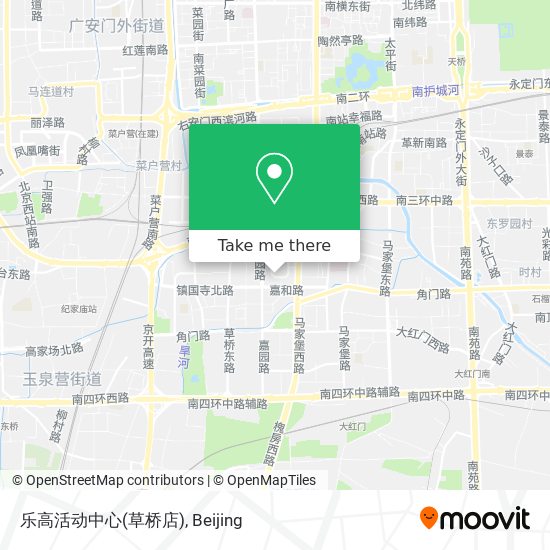 乐高活动中心(草桥店) map