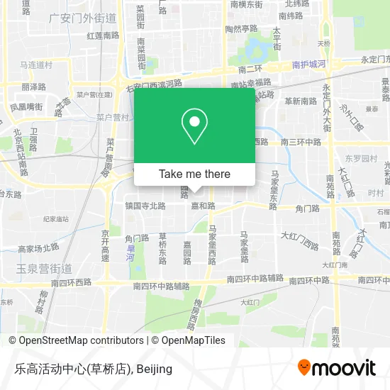 乐高活动中心(草桥店) map