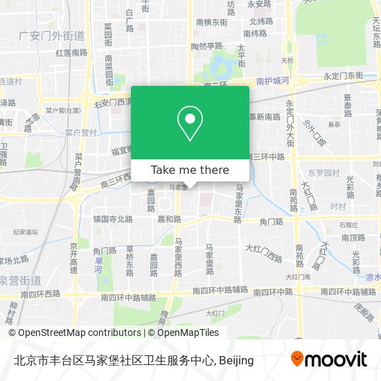 北京市丰台区马家堡社区卫生服务中心 map