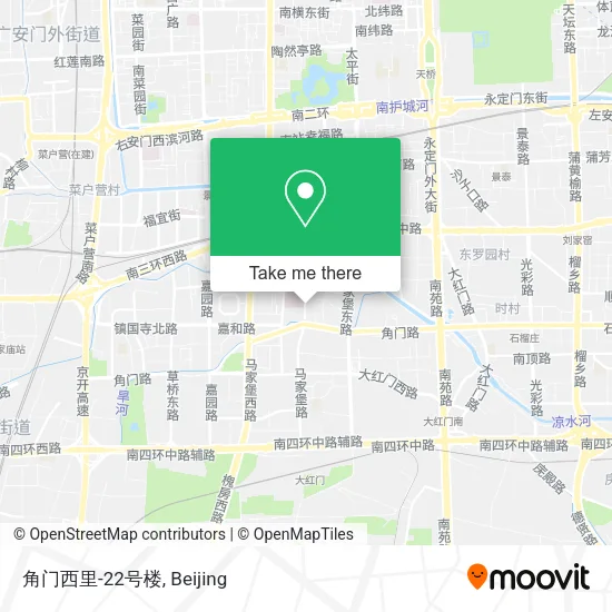 角门西里-22号楼 map
