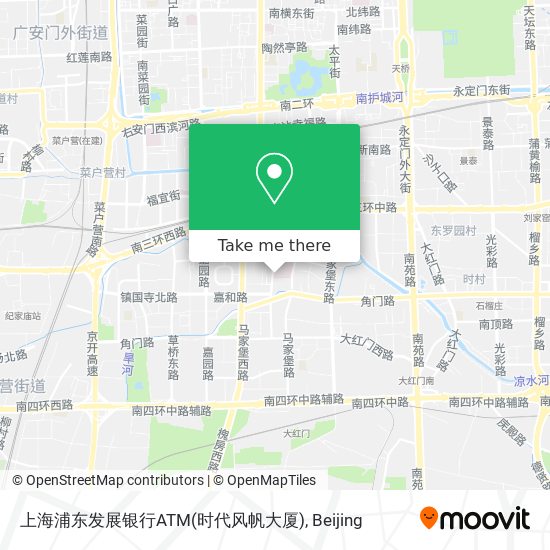 上海浦东发展银行ATM(时代风帆大厦) map