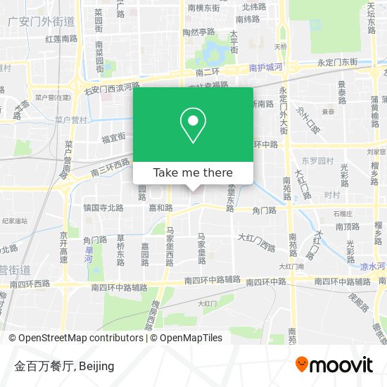 金百万餐厅 map