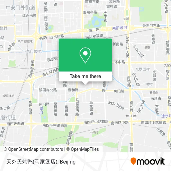 天外天烤鸭(马家堡店) map