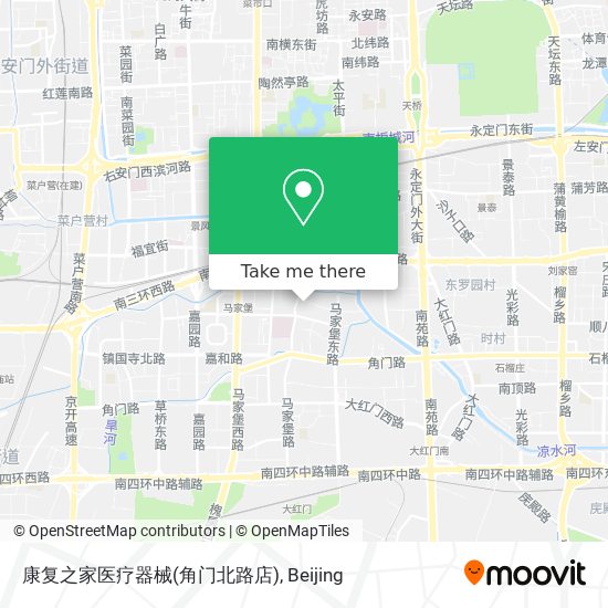 康复之家医疗器械(角门北路店) map