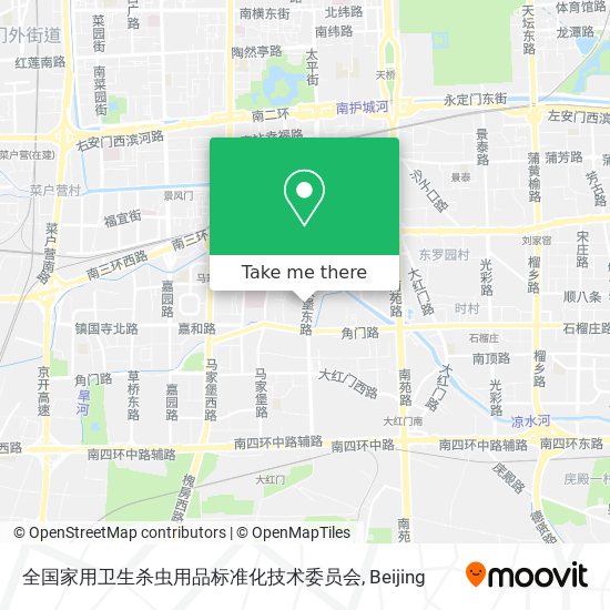 全国家用卫生杀虫用品标准化技术委员会 map
