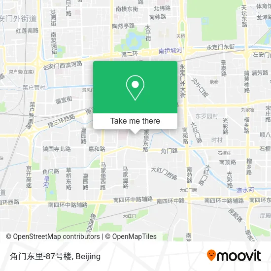 角门东里-87号楼 map